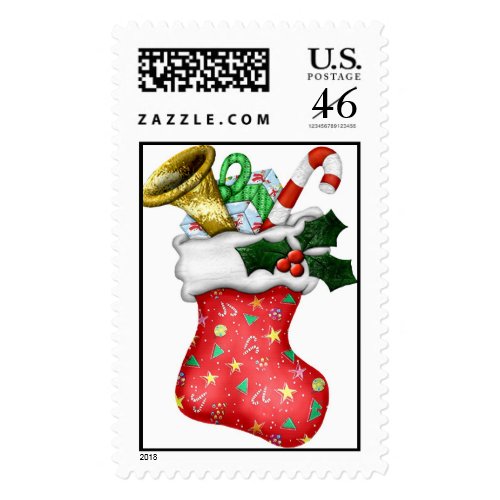 Santa's Visit stamp