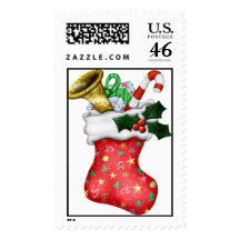 Santa's Visit Postage