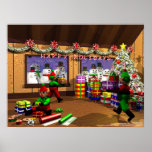 Santa's Warehouse posters