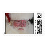 Santa's Watching Postage Stamps