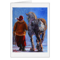 Santa's Wheeler  by S. Fuess Cards