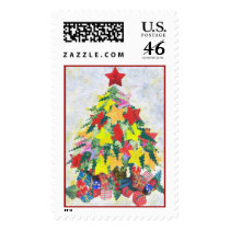 Santa's Work is Done postage stamps