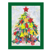 Santa's Work is Done postcard postcards