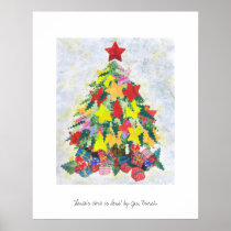 Santa's Work is Done print posters