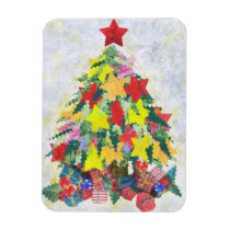 Santa's Work is Done magnets