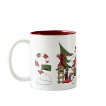 Santa's Workshop Holiday Mug