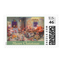 Santa's Workshop postage by ChristmasCafe Santa's Workshop postage