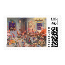Santa's Workshop postage by ChristmasCafe Santa's Workshop postage