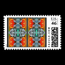 Santa's Wrapping Paper postage