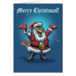SANTASAURUS Card