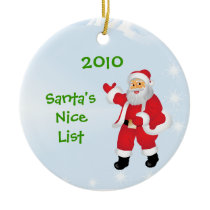 Santa'sNice List Ornament 2011