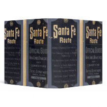 Sante Fe Route, California Binder