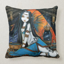 Santha Celestial Tribal Sage Fairy Angel Pillow pillows