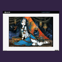 Santha Tribal Celestial Fairy 15" LapTop Skin skins