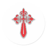 Santiago Cross Stickers