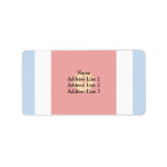 Santiago Del Estero, Argentina flag Personalized Address Label