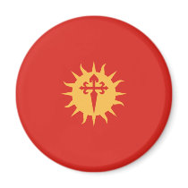 Santiago Del Estero, Argentina flag Magnets