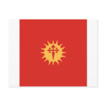 Santiago Del Estero, Argentina flag Postcard