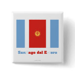Santiago del Estero flag with name buttons