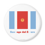 Santiago del Estero flag with name magnets