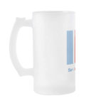 Santiago del Estero flag with name mugs
