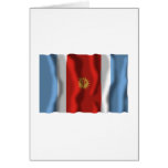 Santiago del Estero waving flag Cards
