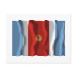 Santiago del Estero waving flag Postcards