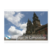 Santiago e Compostela, Espanha postcards