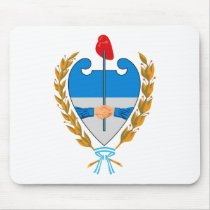 Santiago Estero Coat of Arms Mousepad