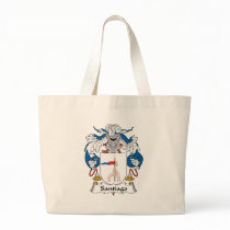 Santiago Family Crest Canvas Bag
