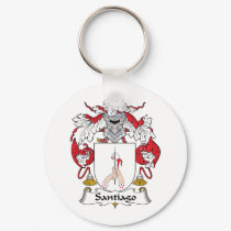 Santiago Family Crest keychains
