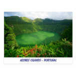 Santiago Lake, Azores Post Card