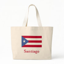 Santiago Puerto Rican Flag Bags