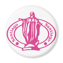 Santiago Stamp magnets