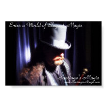 Santiago's Magic - Shadow Hat Poster posters by SantiagosMagic Santiago's Magic - Shadow Hat Poster posters