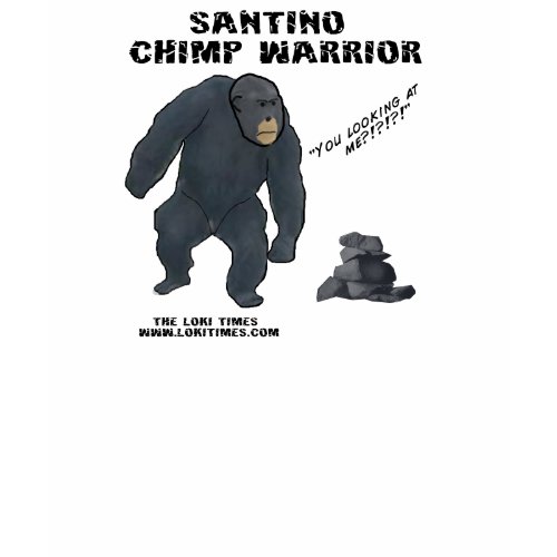 Santino: Chimp Warrior 2 shirt