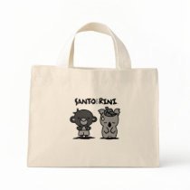 Santo and Rini Halftone Mini Tote bags