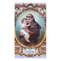Santo Antonio de Lisboa - 2012 pocket calendar Business Card