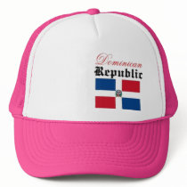 Santo Domingo, Dominican Republic Flag hats