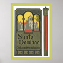 Santo Domingo (tan) Poster