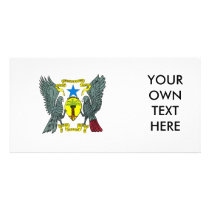 Santo Tomé & Príncipe Coat of Arms Photo Greeting Card
