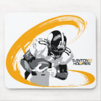 Santonio Holmes Illustration Mousepad