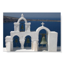 Santorini - bells posters