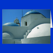 Santorini Chuch Greece cards
