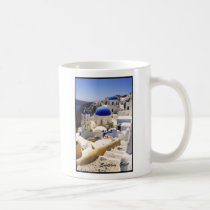 Santorini churches mugs