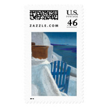 Santorini Gate postage