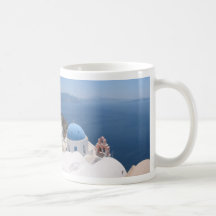 Santorini Grecia Taza De Café