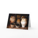 Santorini, Greece Art Card