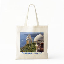 Santorini, Greece Canvas Bag