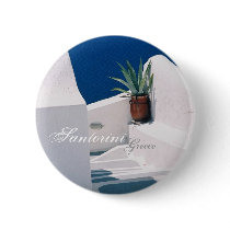 Santorini, Greece Button